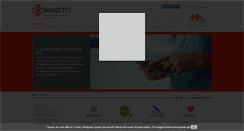 Desktop Screenshot of morettispa.com